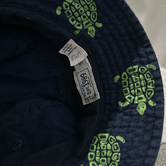 Blue turtle summer beach bucket hat - Picture 6 of 6